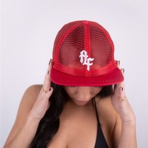 Linda Finegold ALF red trucker hat
